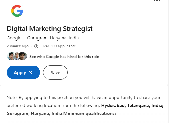 Google Hiring