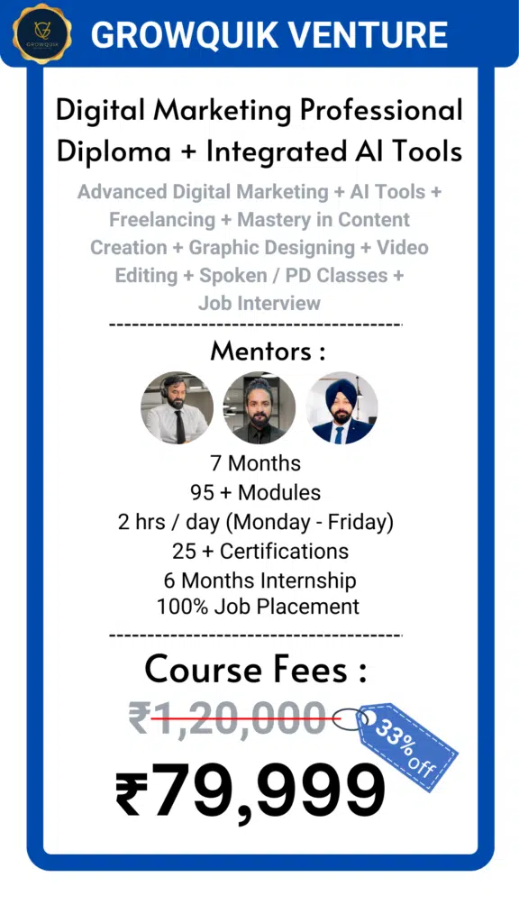 Digital Marketing Course 79999
